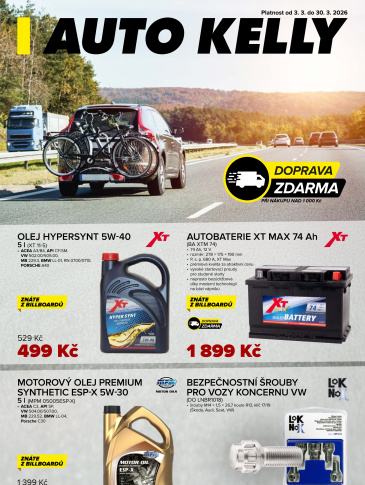 AUTO KELLY leták