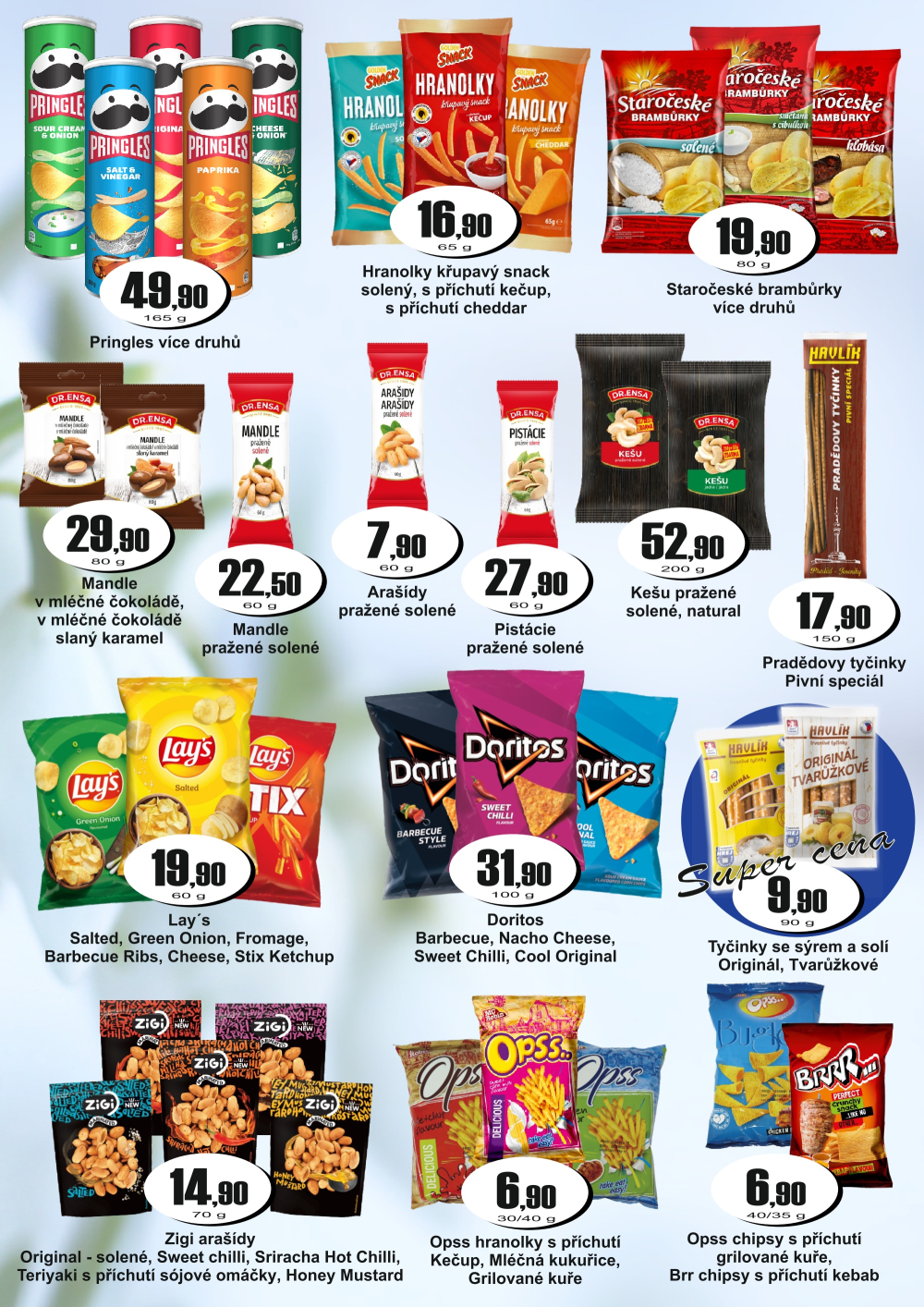 Leták ADAM POTRAVINY leták - strana 3