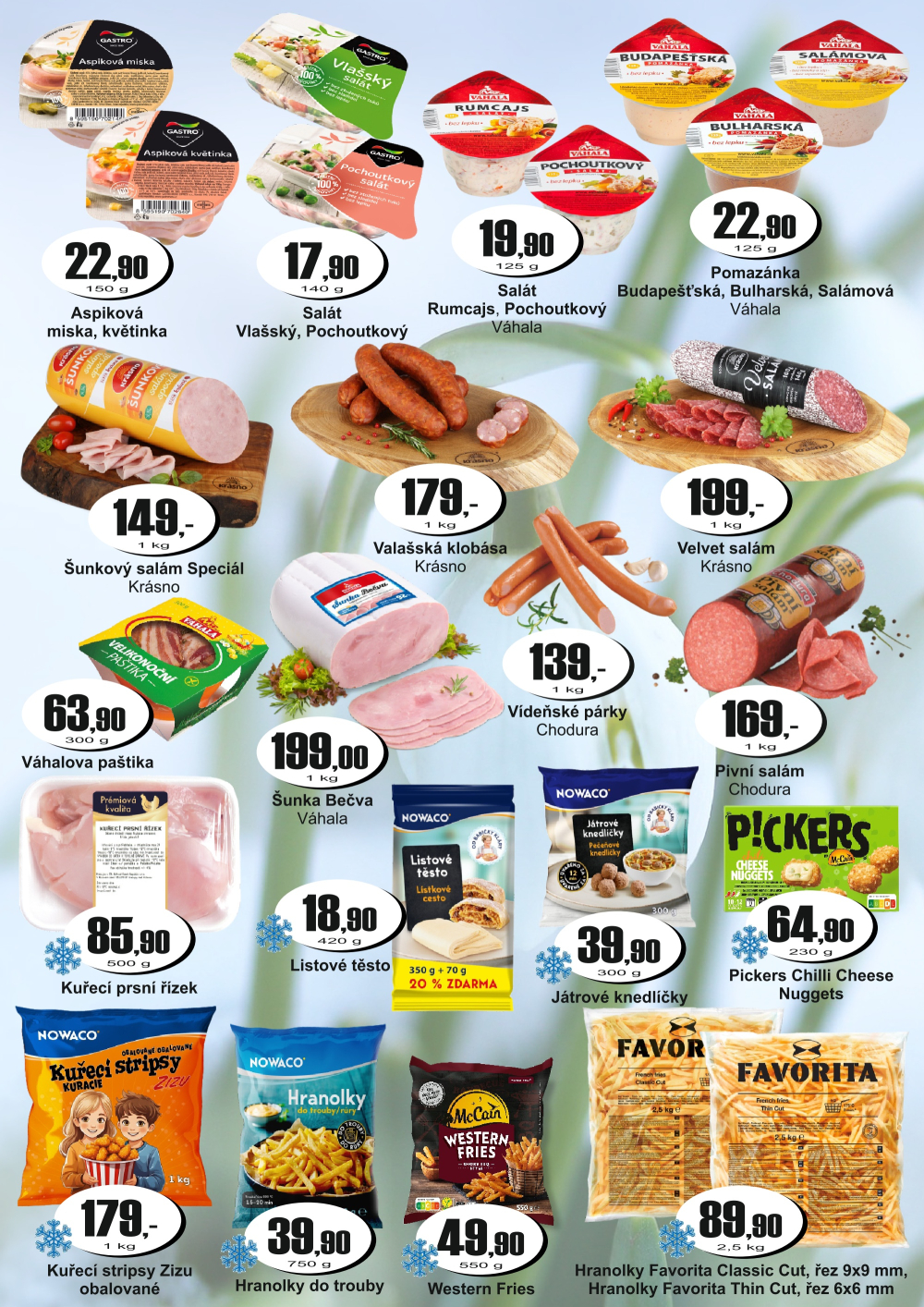 Leták ADAM POTRAVINY leták - strana 6