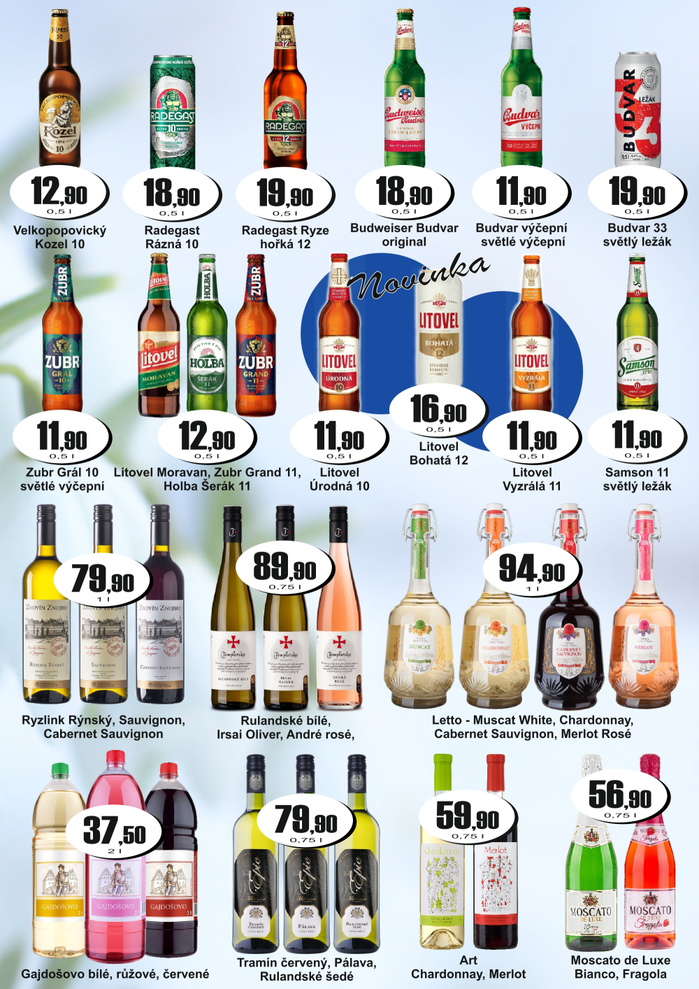 Leták ADAM POTRAVINY leták - strana 9