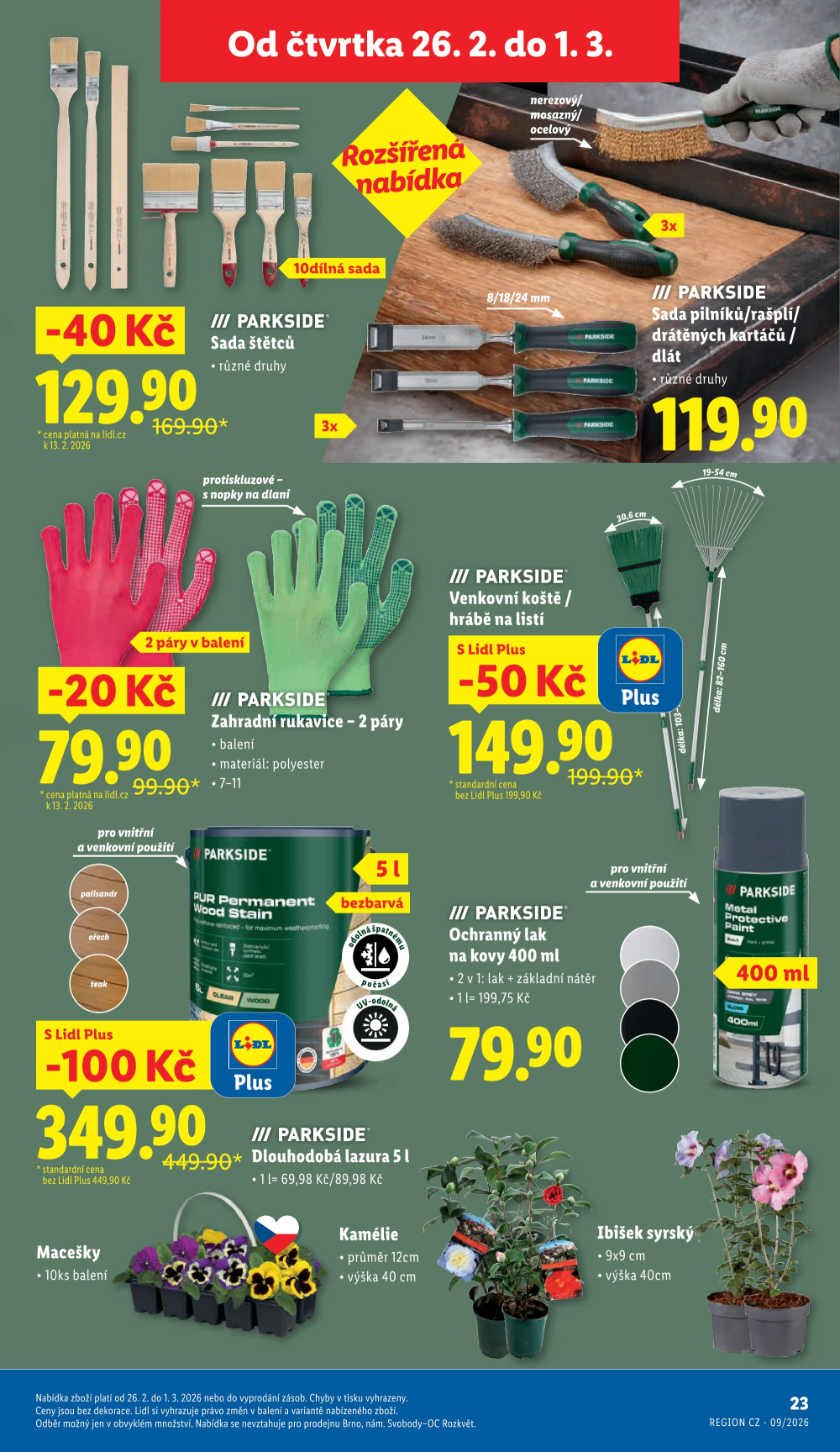 Leták Lidl leták - Zahradní magazín - strana 11