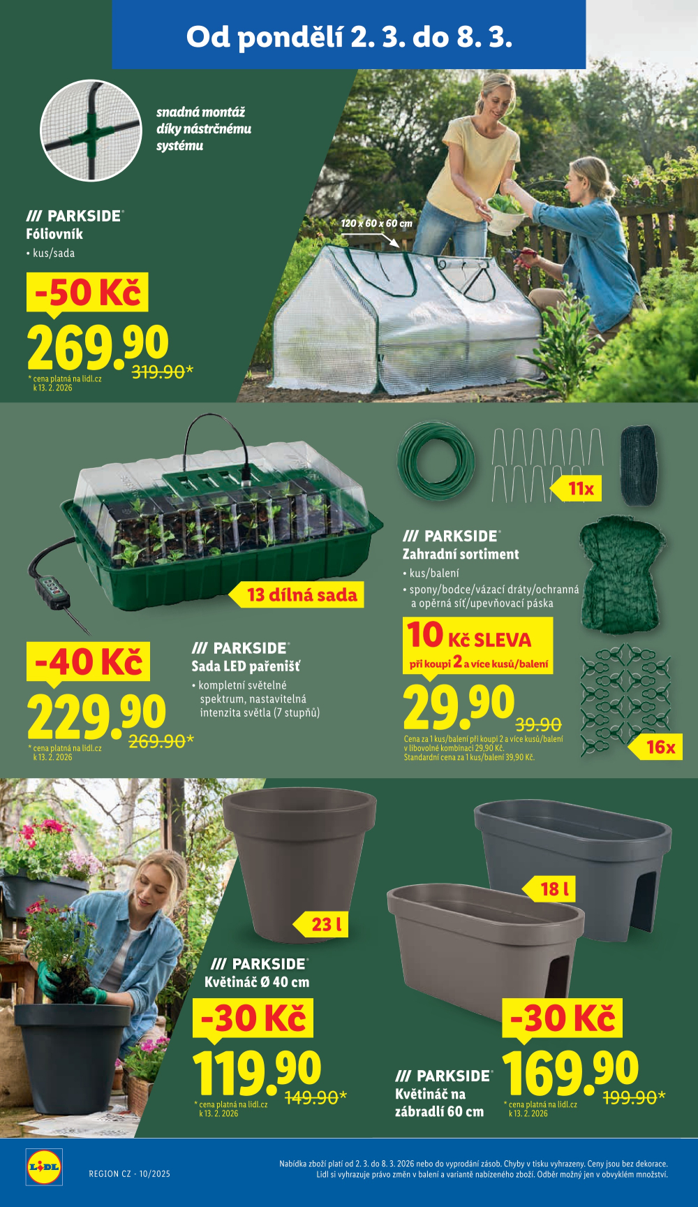 Leták Lidl leták - Zahradní magazín - strana 12