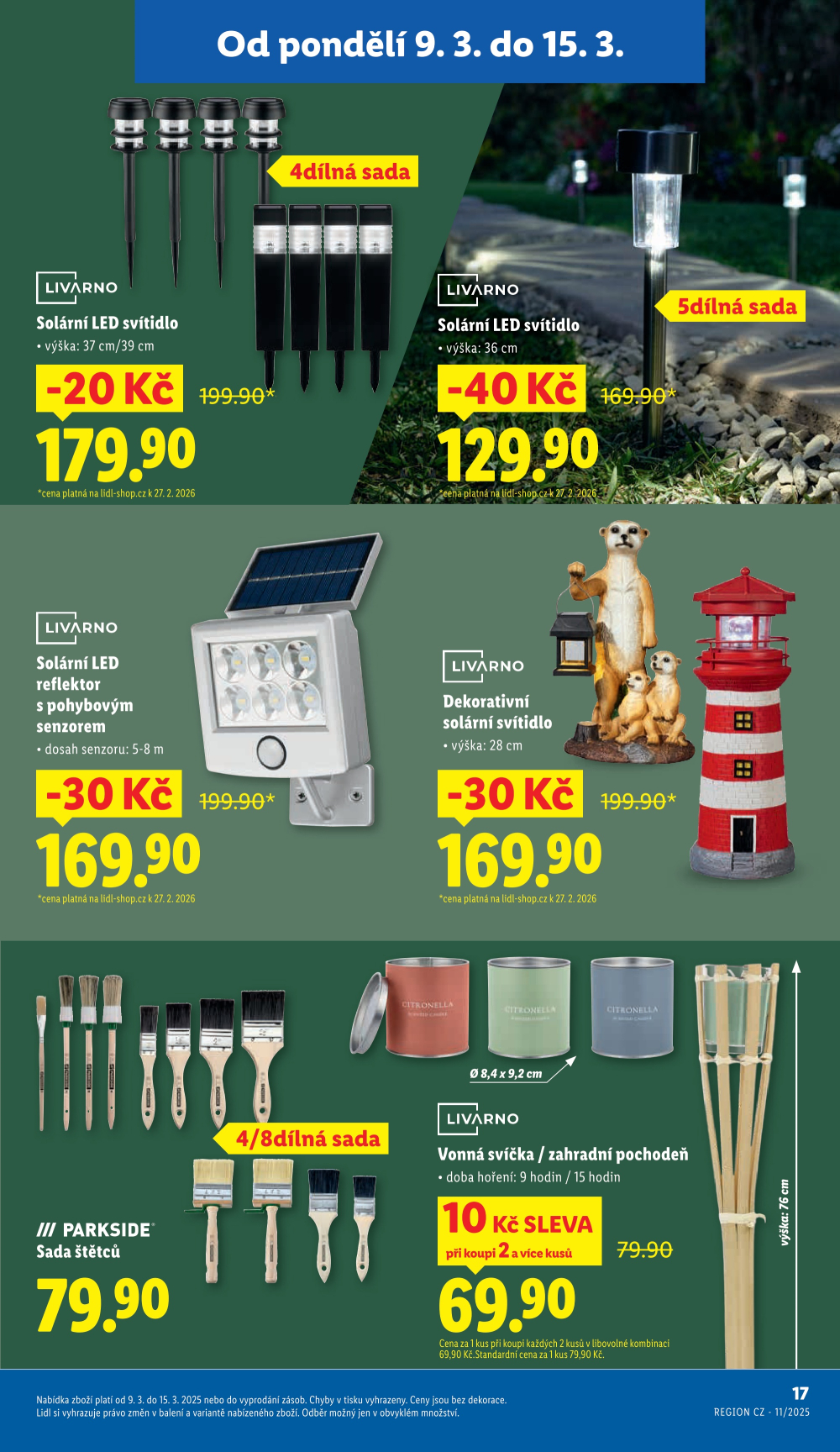 Leták Lidl leták - Zahradní magazín - strana 17
