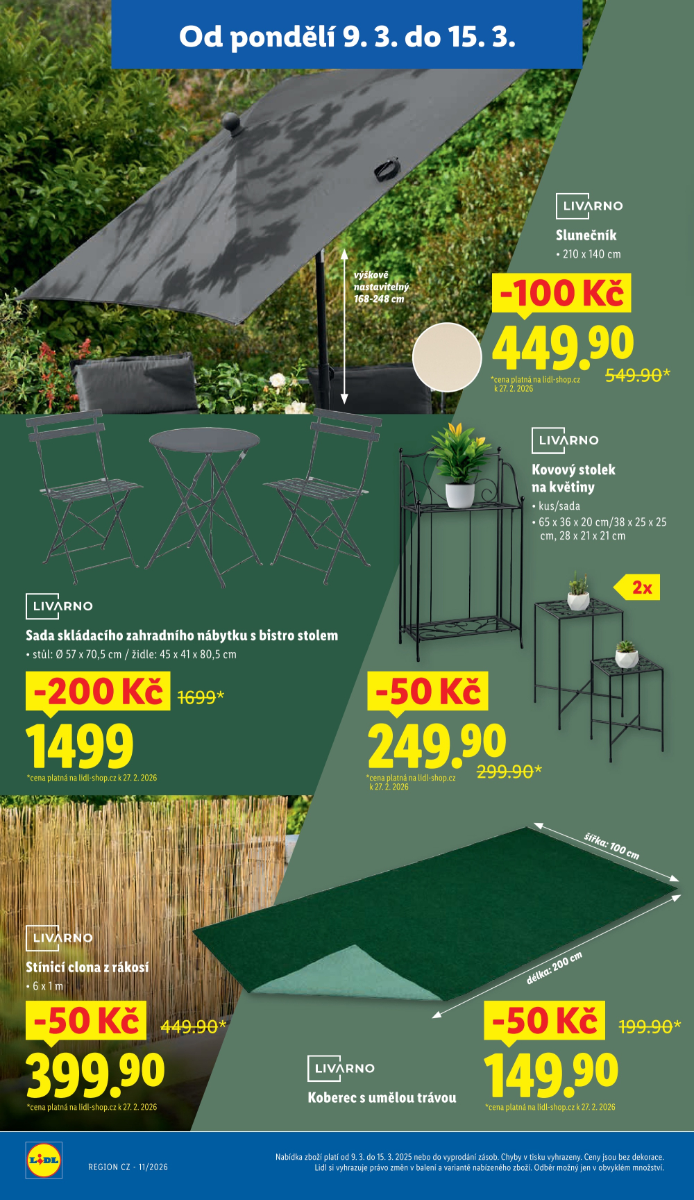 Leták Lidl leták - Zahradní magazín - strana 18