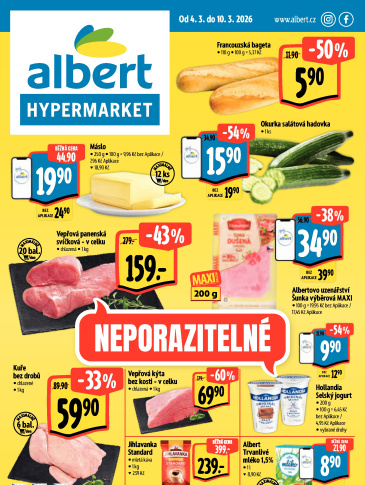 Albert Hypermarket leták