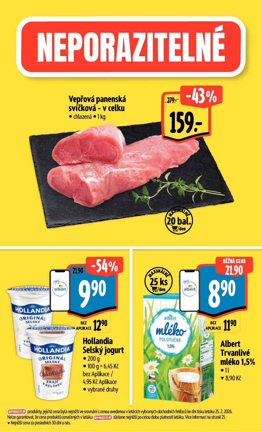 Leták Albert Hypermarket leták - strana 3