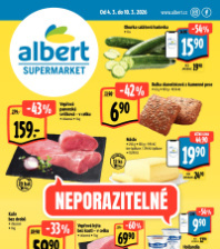 Akční leták Albert Supermarket 