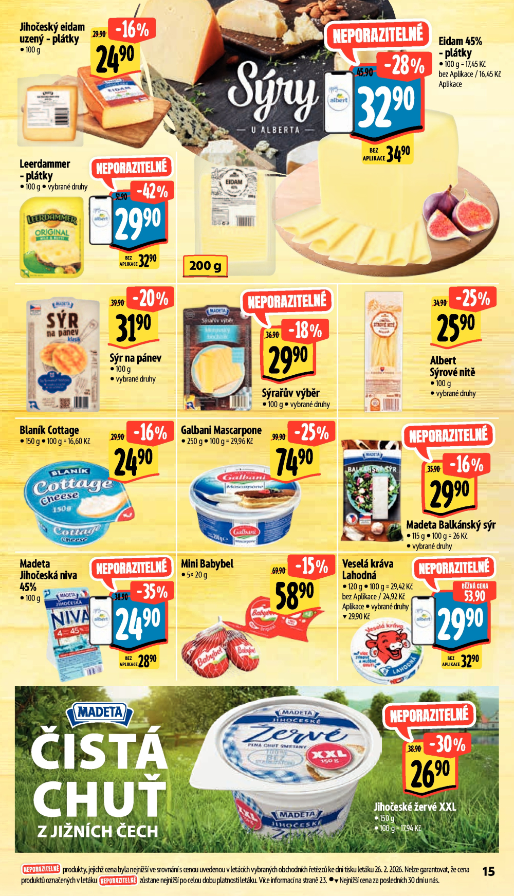 Leták Albert Supermarket leták - strana 25