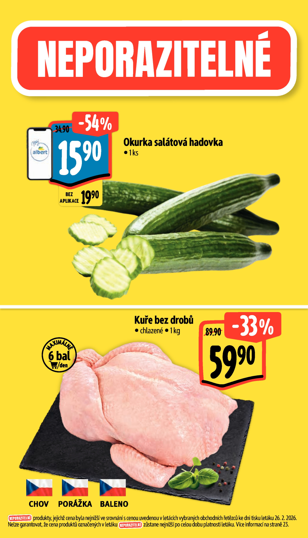 Leták Albert Supermarket leták - strana 2