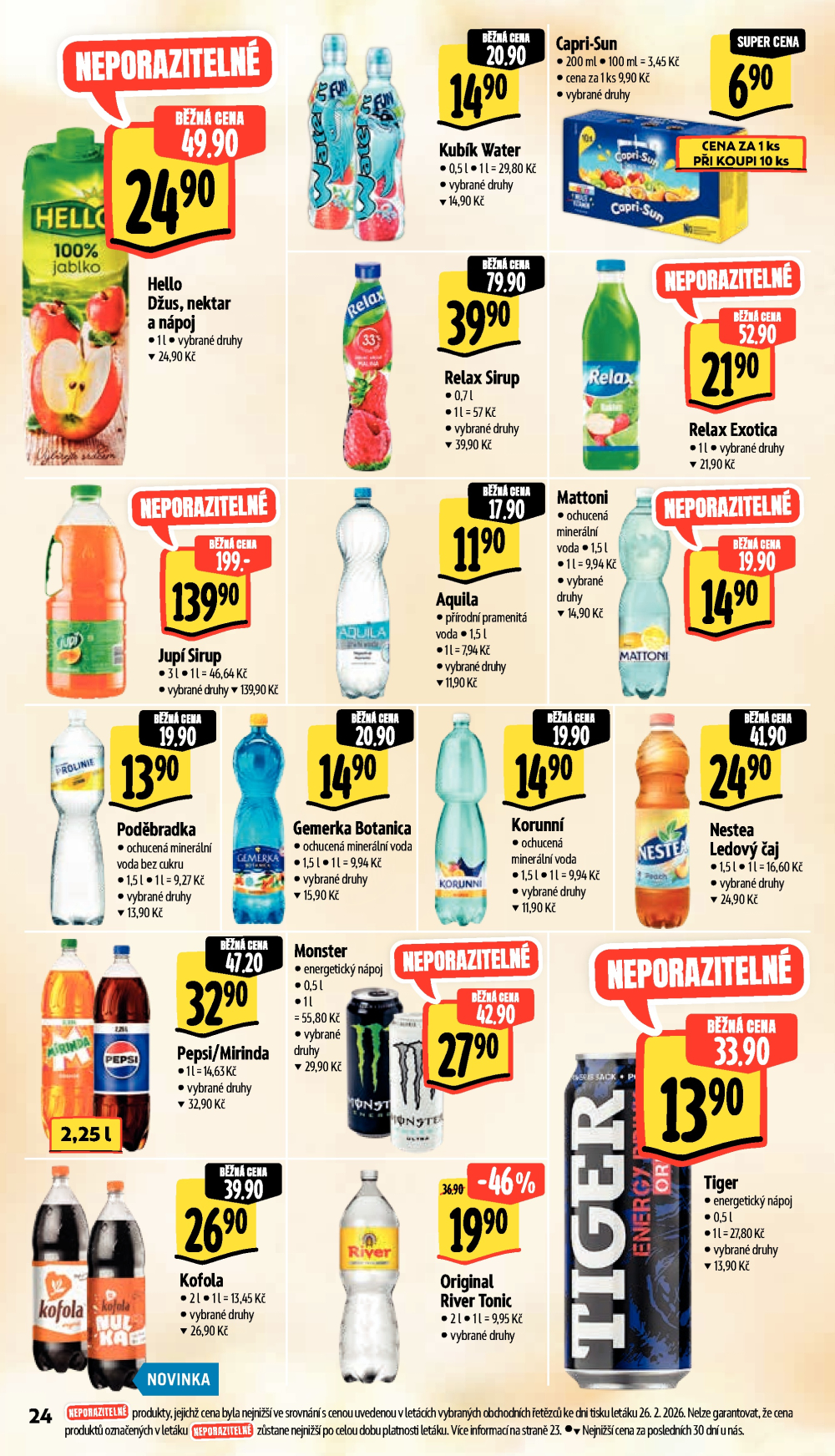 Leták Albert Supermarket leták - strana 34