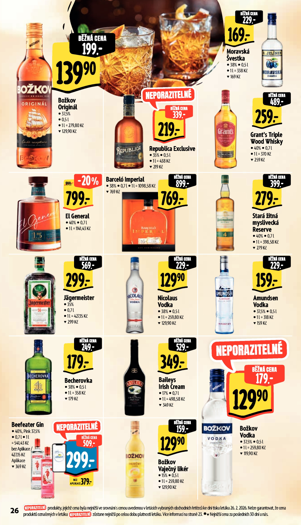 Leták Albert Supermarket leták - strana 36