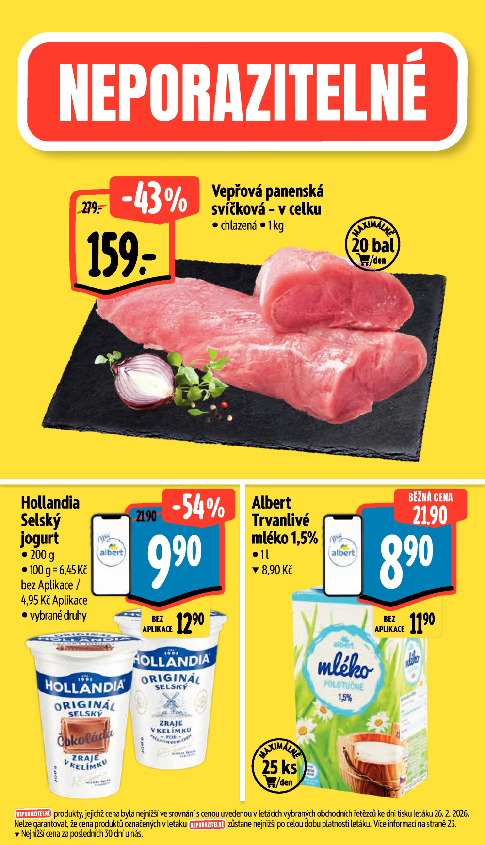 Leták Albert Supermarket leták - strana 3