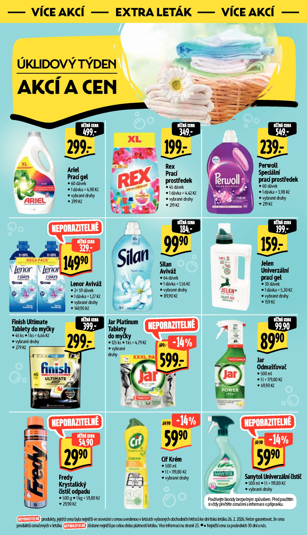 Leták Albert Supermarket leták - strana 43