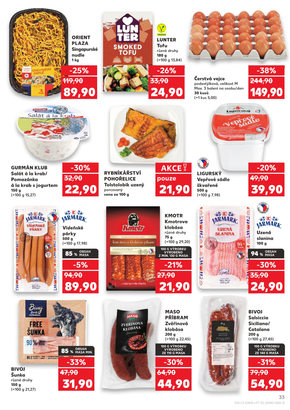 Leták Kaufland leták Most - strana 33