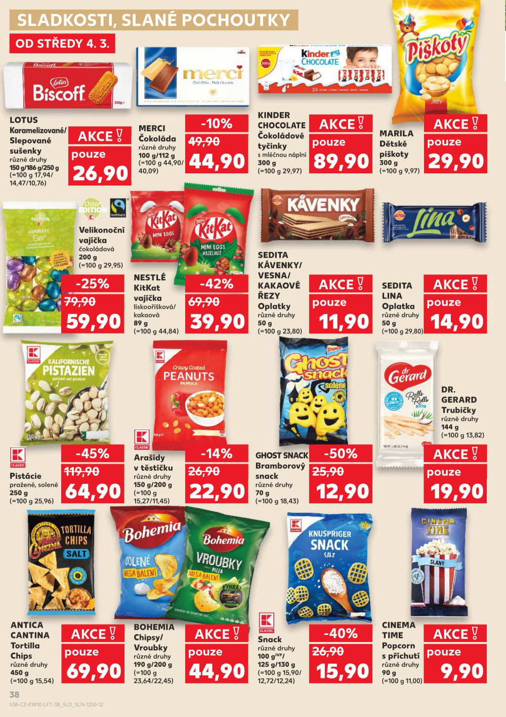 Leták Kaufland leták Kladno - strana 38