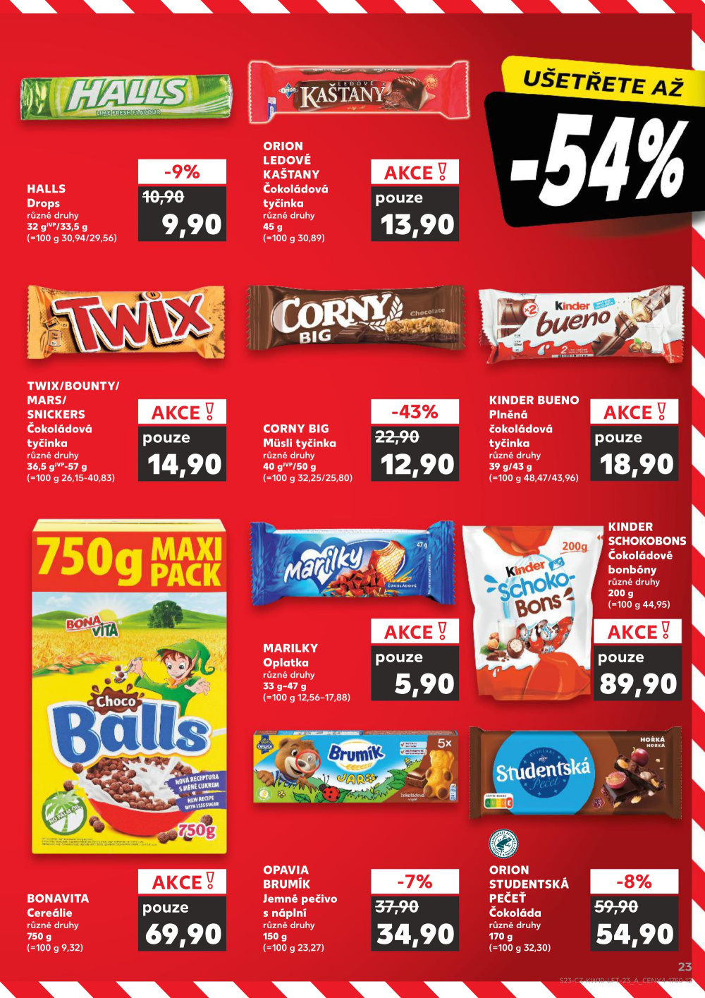 Leták Kaufland leták Mladá Boleslav - strana 23