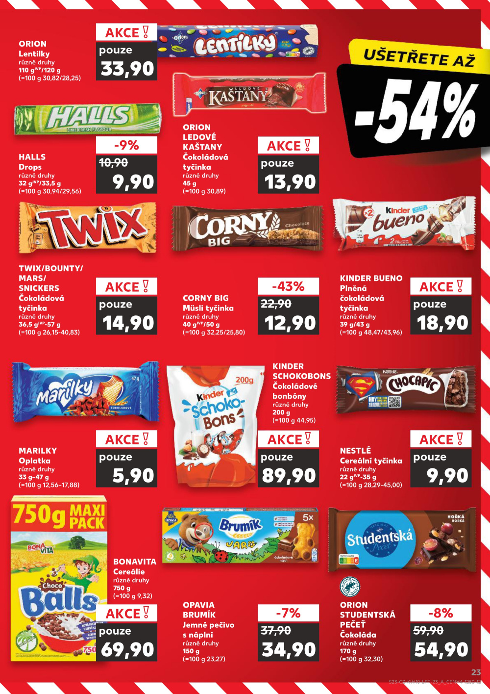 Leták Kaufland leták Zlín - Čepkov - strana 23