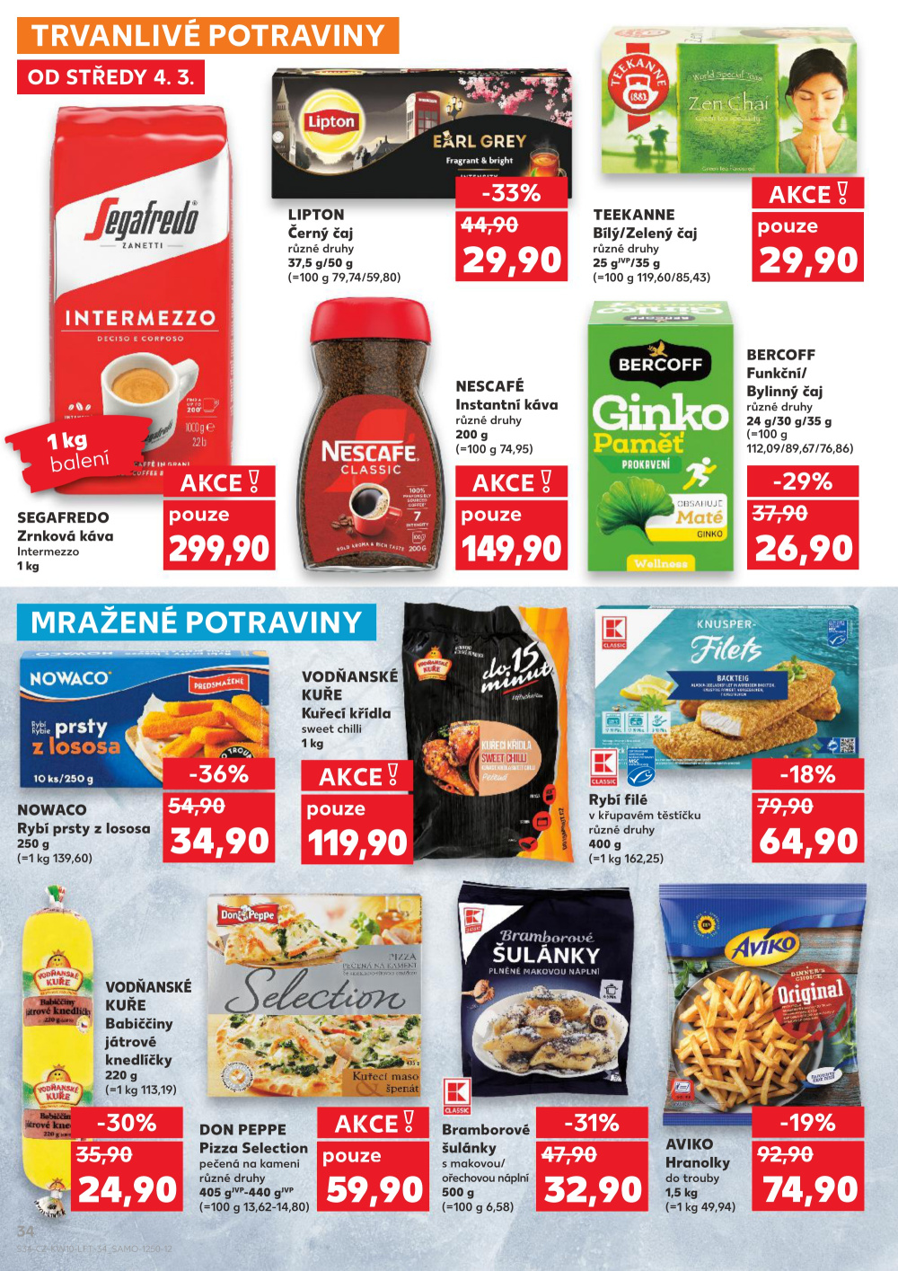 Leták Kaufland leták Zlín - Čepkov - strana 34