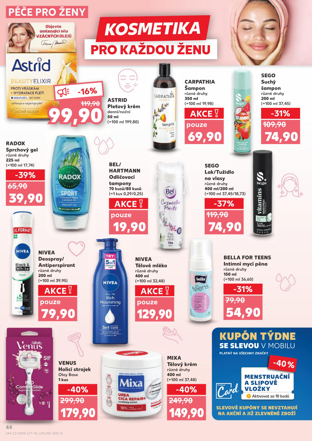 Leták Kaufland leták Zlín - Čepkov - strana 44