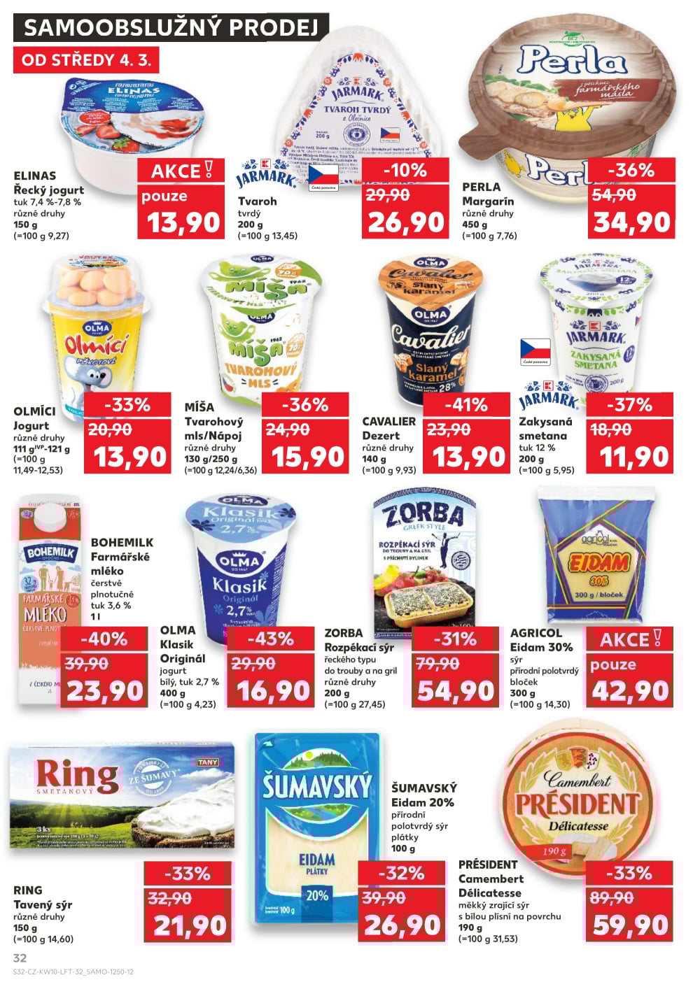 Leták Kaufland leták Kuřim - strana 32