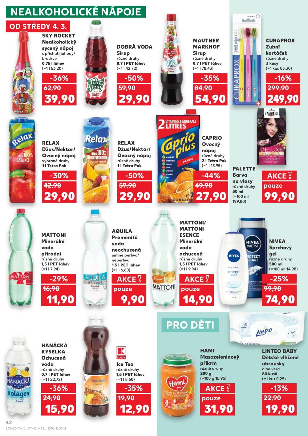 Leták Kaufland leták Slaný - strana 42