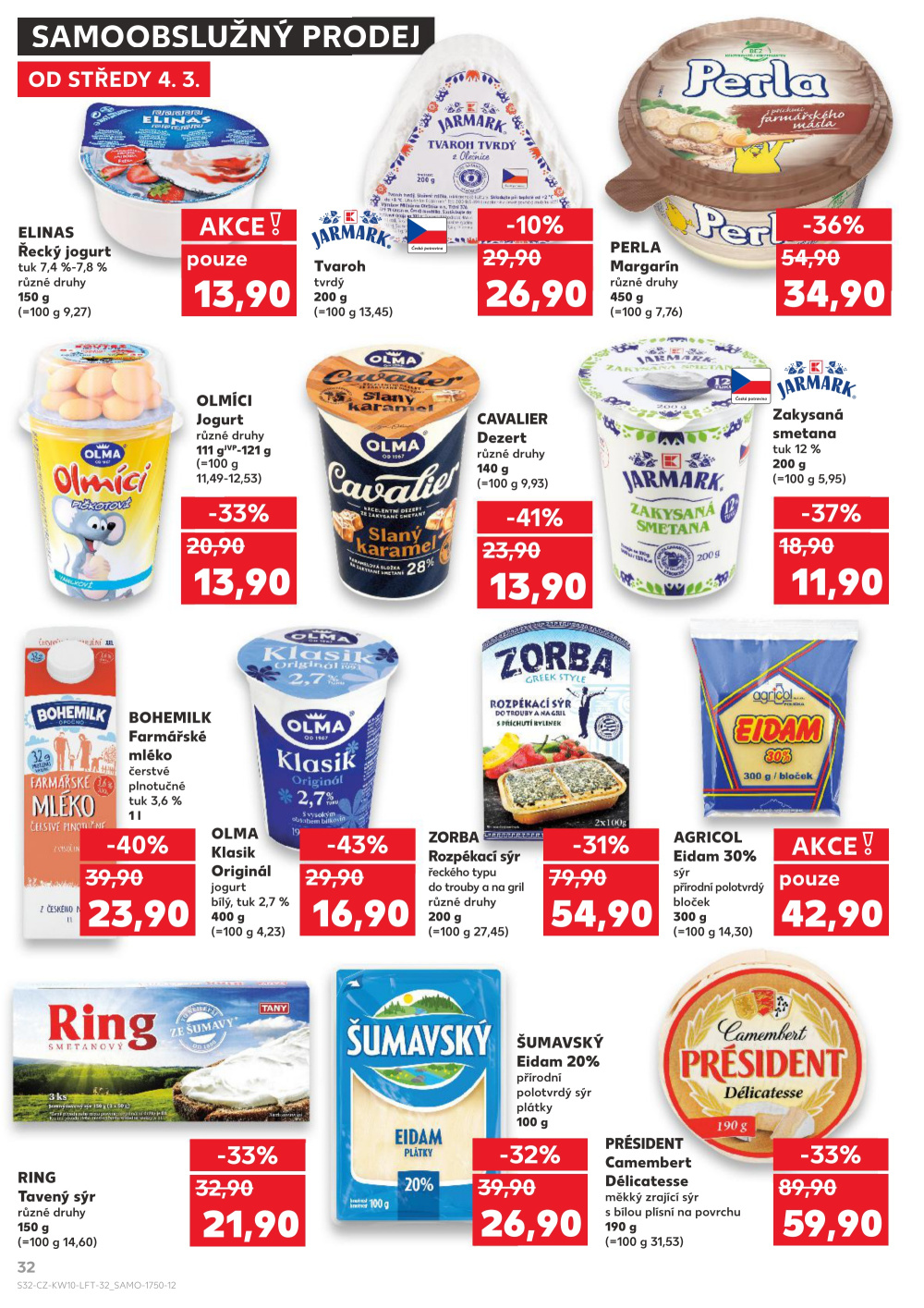 Leták Kaufland leták Humpolec - strana 32