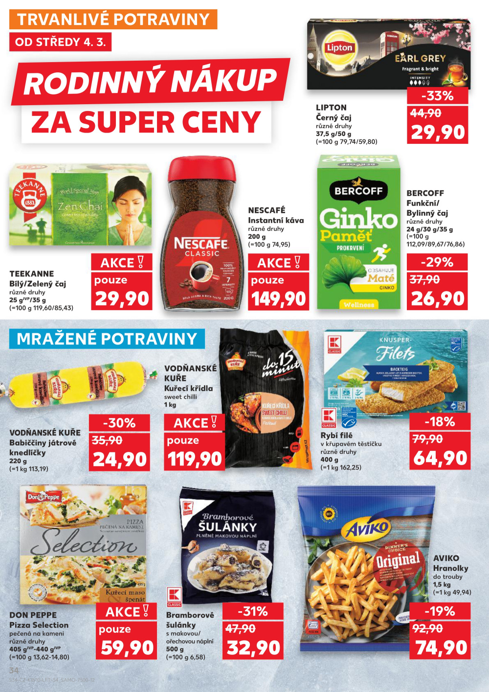 Leták Kaufland leták Humpolec - strana 34