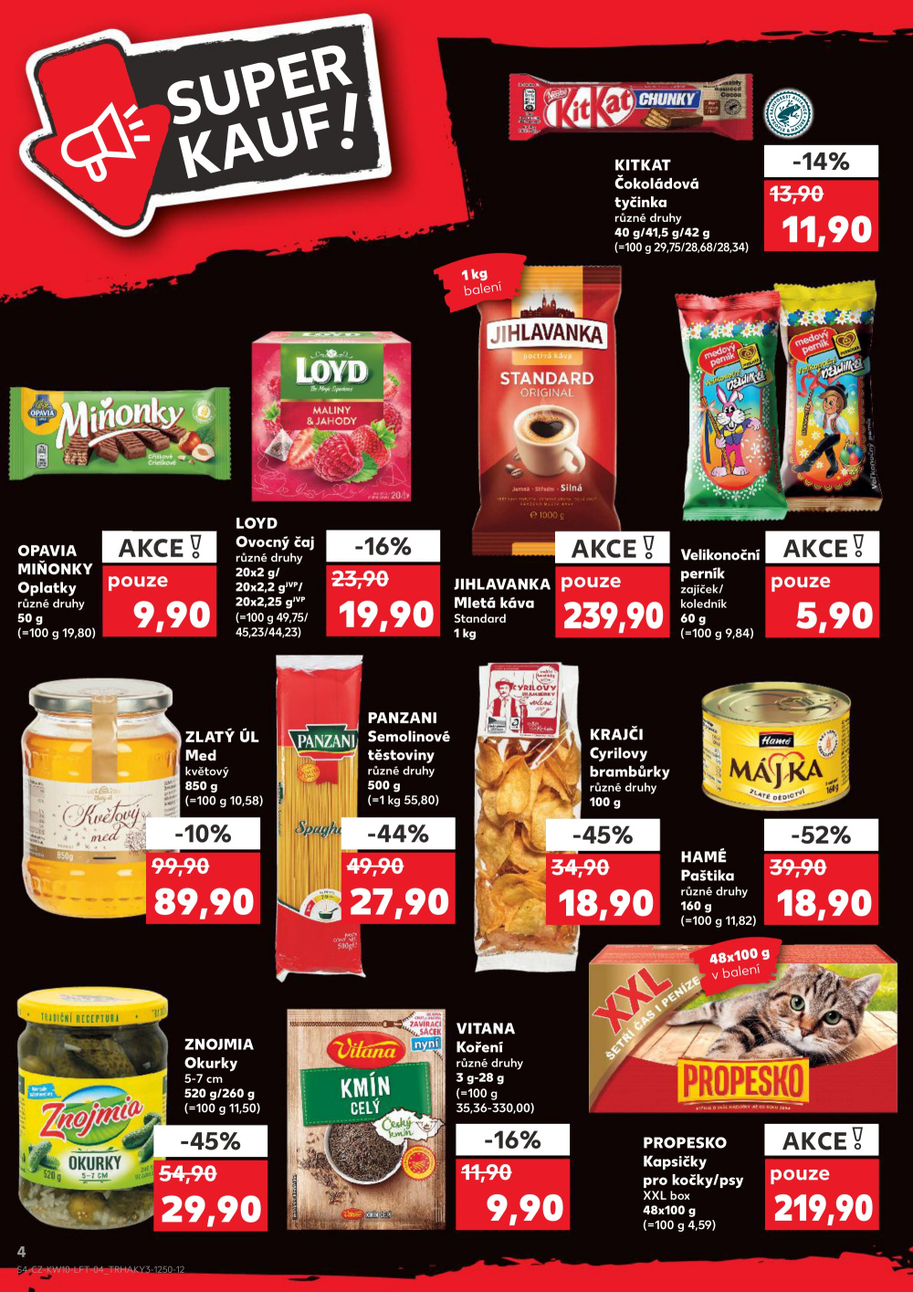 Leták Kaufland leták Humpolec - strana 4