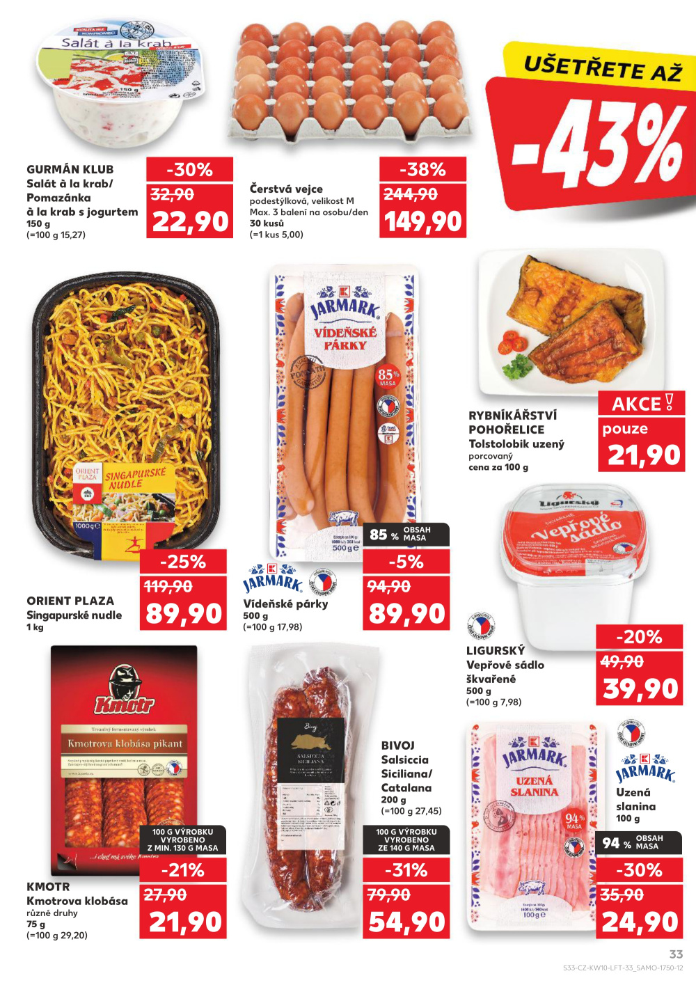 Leták Kaufland leták Jeseník - strana 33