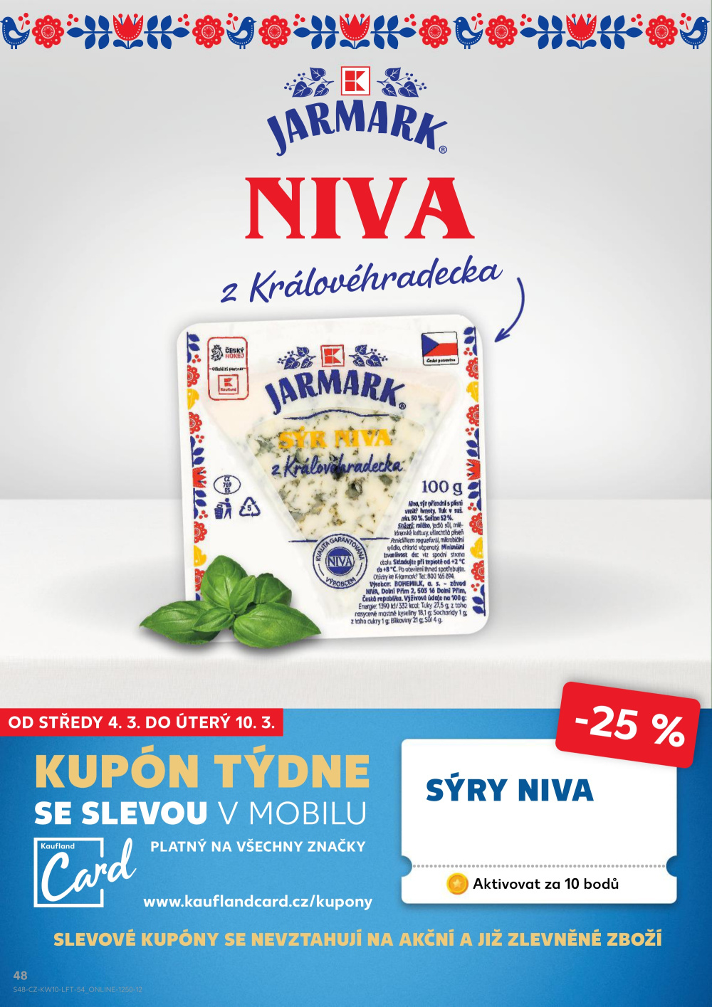Leták Kaufland leták Jeseník - strana 48