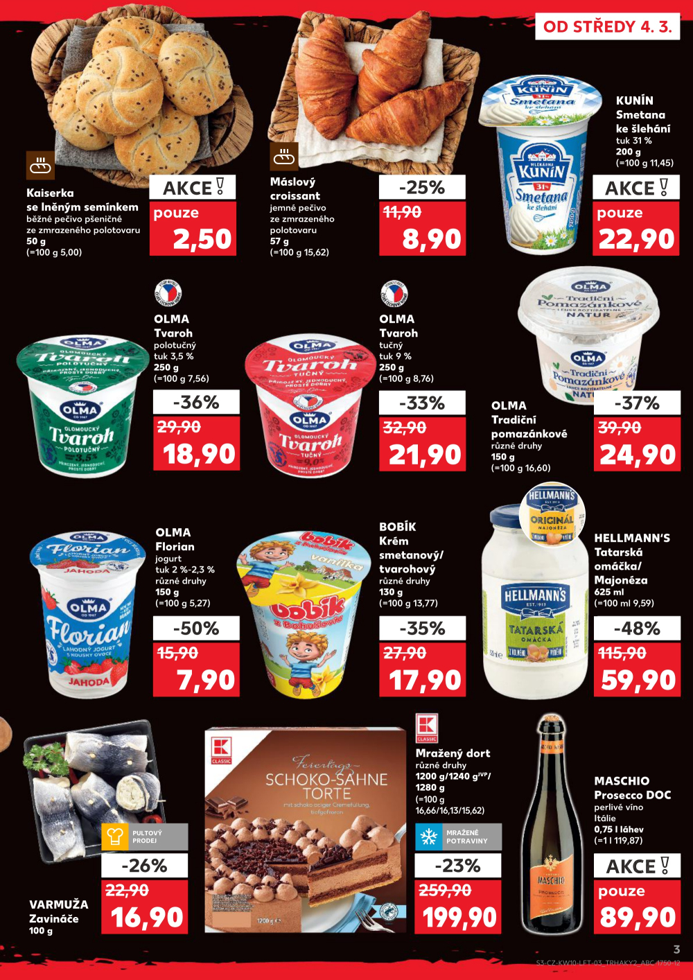 Leták Kaufland leták Jablonec nad Nisou, Jateční - strana 3