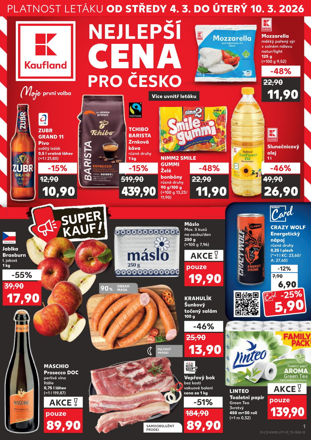 Leták Kaufland leták Kadaň - strana 1