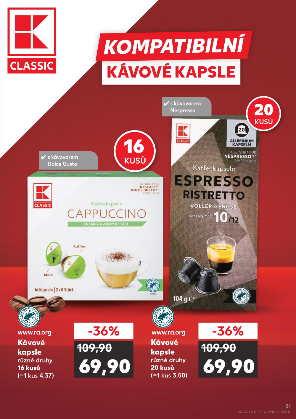 Leták Kaufland leták Kadaň - strana 21