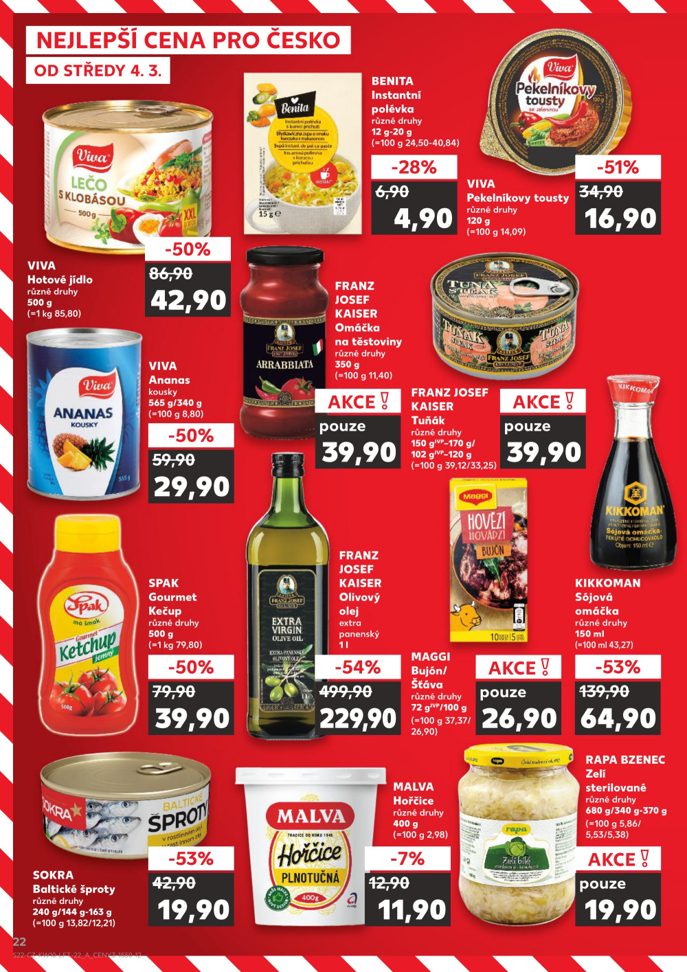 Leták Kaufland leták Kadaň - strana 22