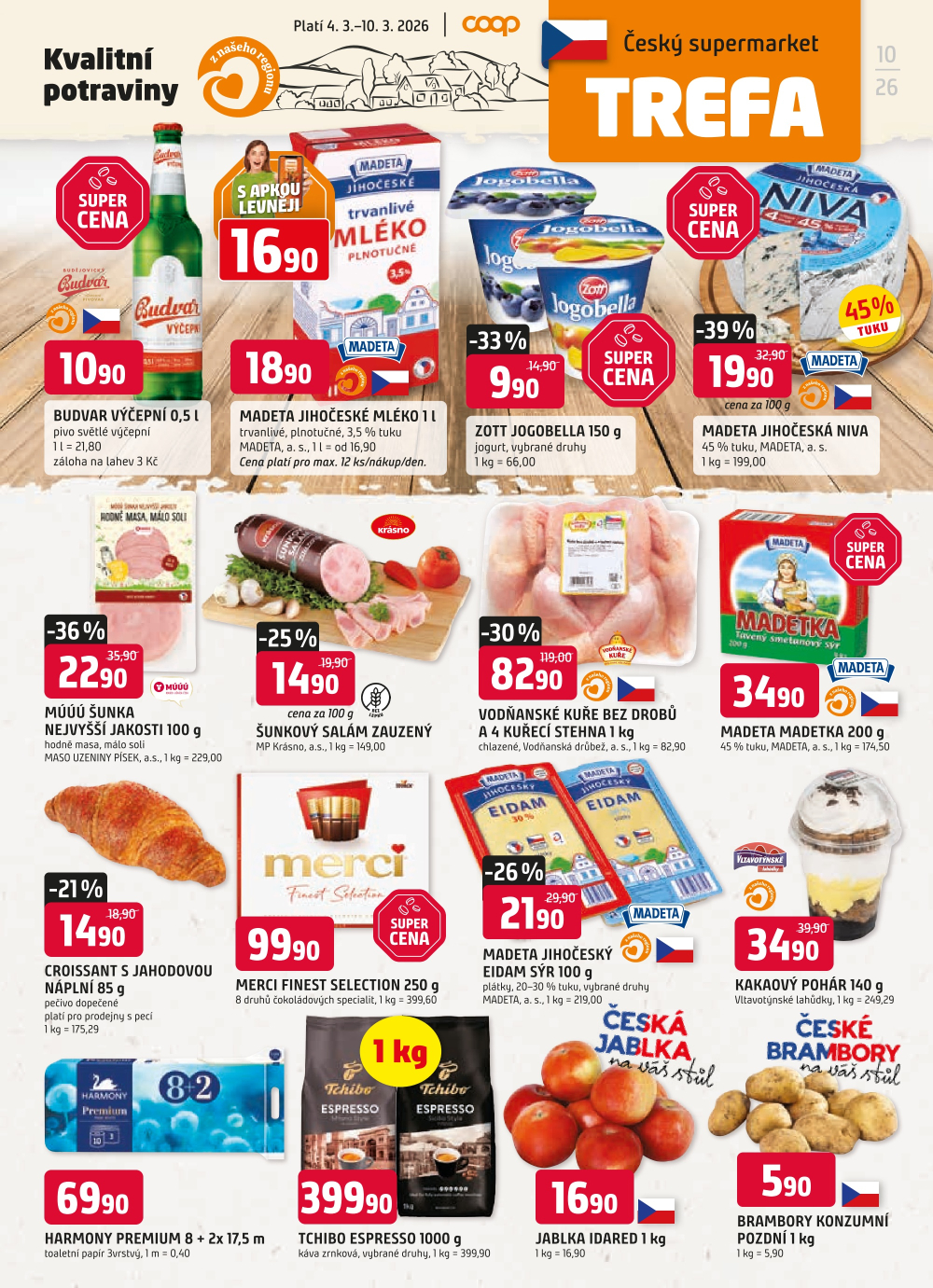 Leták TREFA leták - strana 1