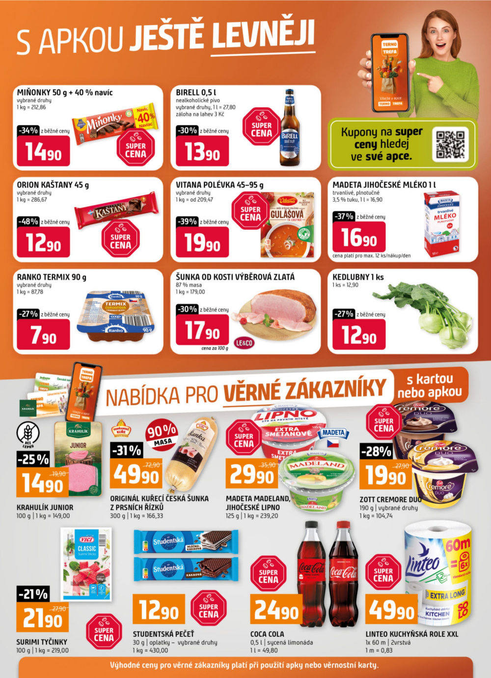 Leták Terno leták - České Budějovice, Hradec Králové, Olomouc, Týn nad Vltavou, Třeboň, Bechyně, Trhové Sviny, Borovany - strana 19