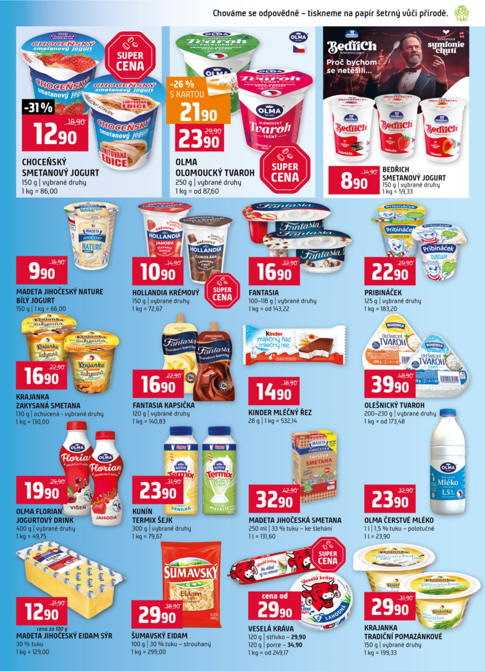 Leták Terno leták - České Budějovice, Hradec Králové, Olomouc, Týn nad Vltavou, Třeboň, Bechyně, Trhové Sviny, Borovany - strana 5