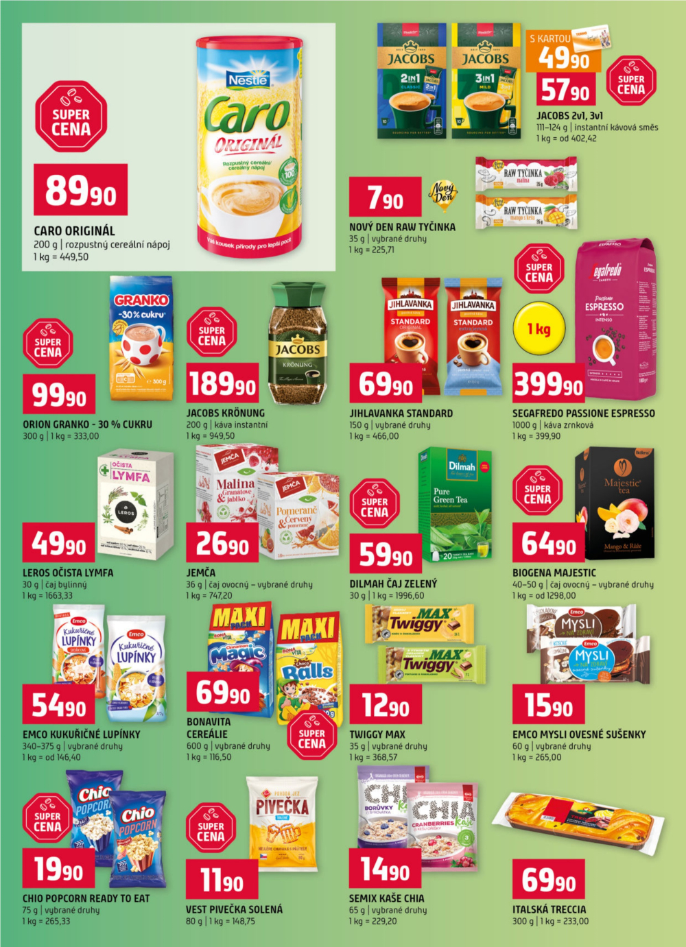 Leták Terno leták - Zlín, Český Krumlov, Prachatice, Strakonice, Blatná, Tábor - strana 9