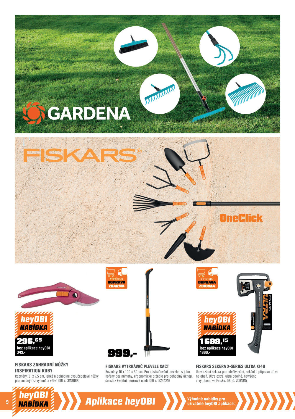 Leták OBI leták - strana 10