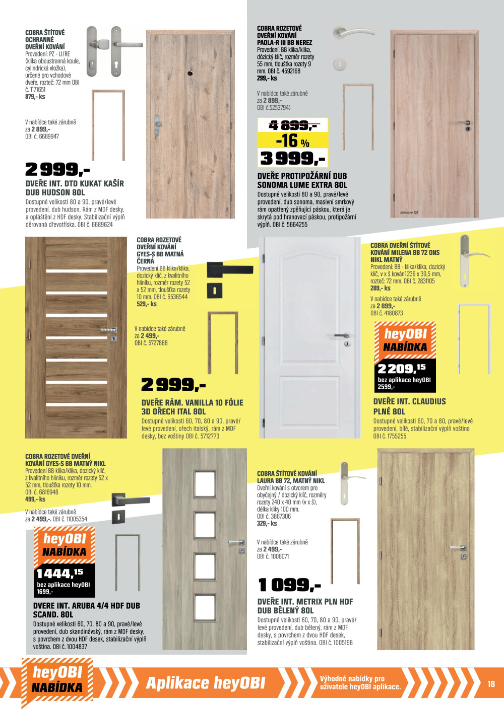 Leták OBI leták - strana 19