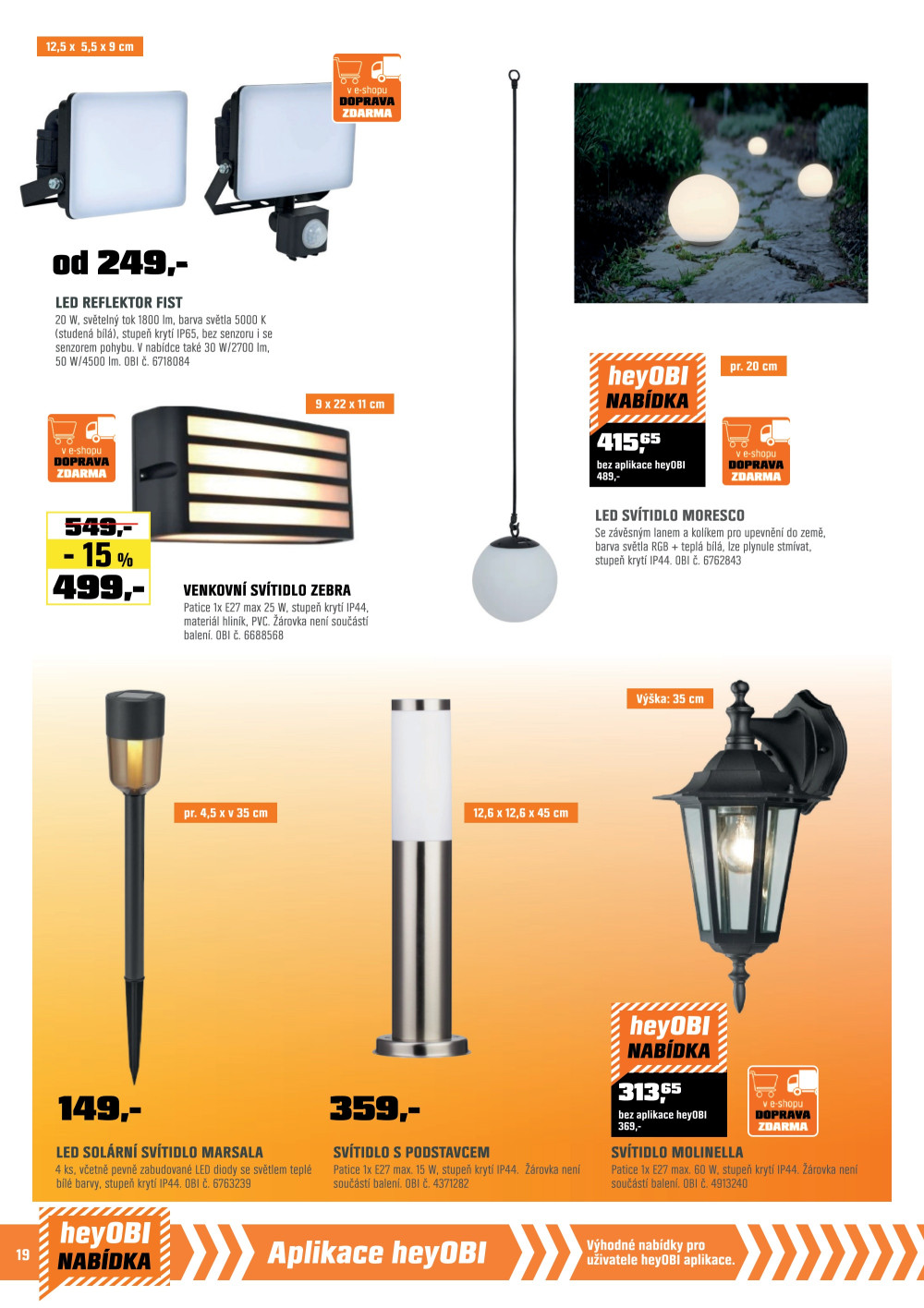 Leták OBI leták - strana 20