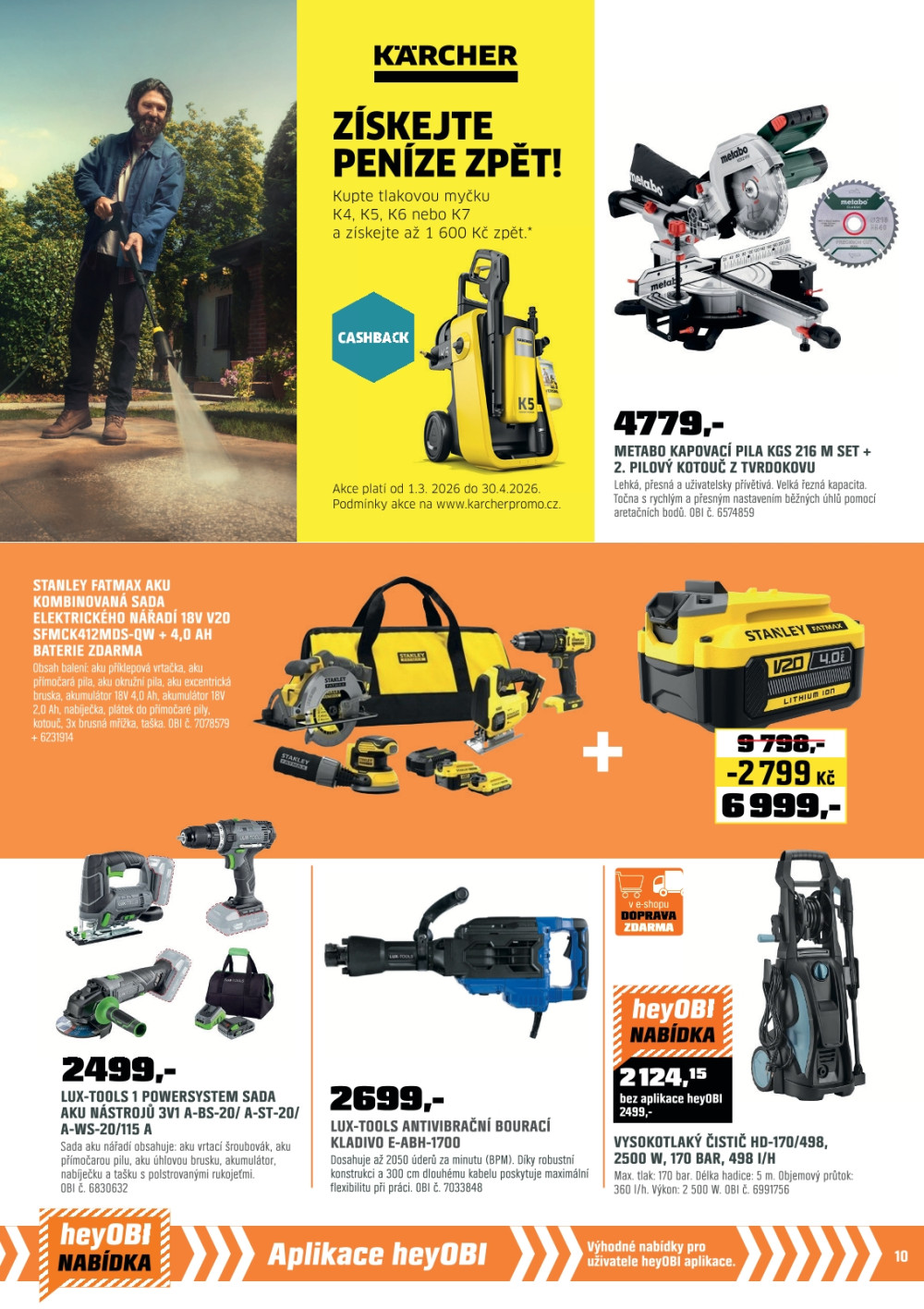 Leták OBI leták - strana 11