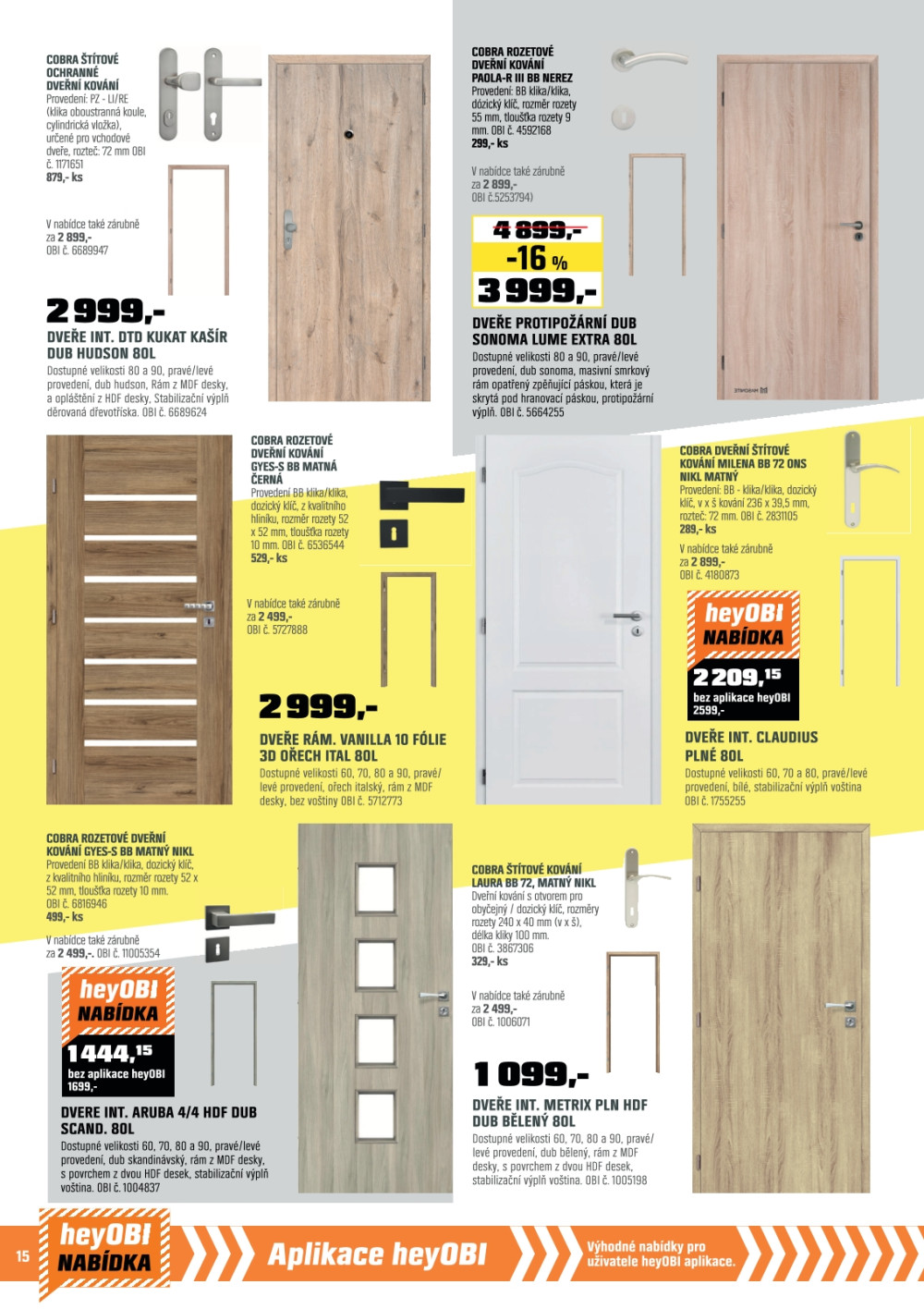 Leták OBI leták - strana 20
