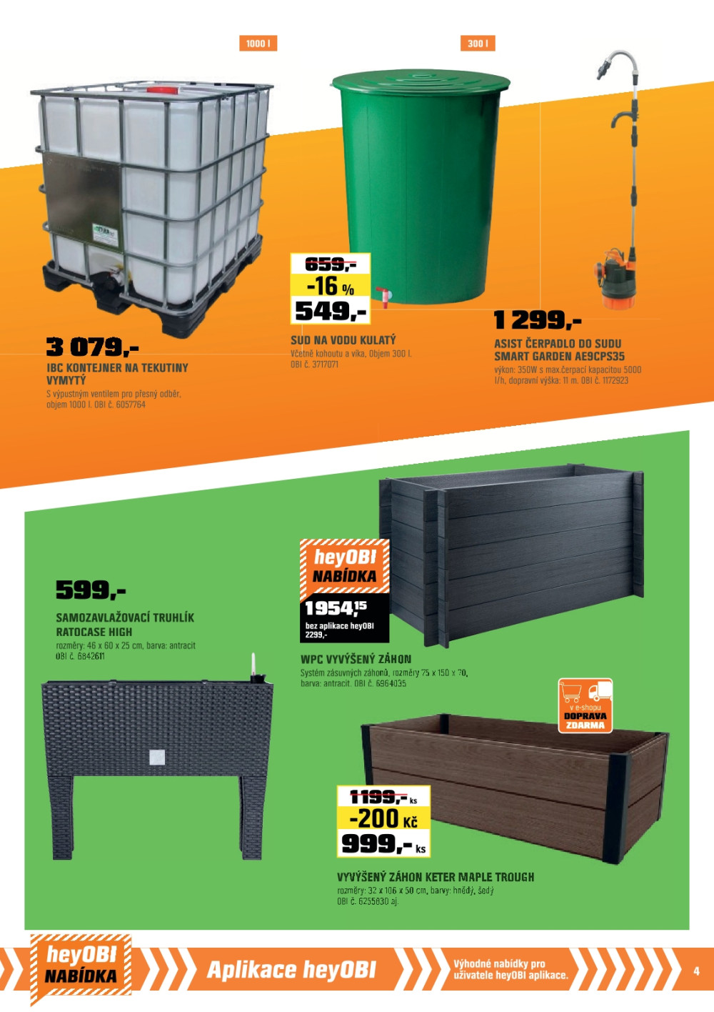 Leták OBI leták - strana 5