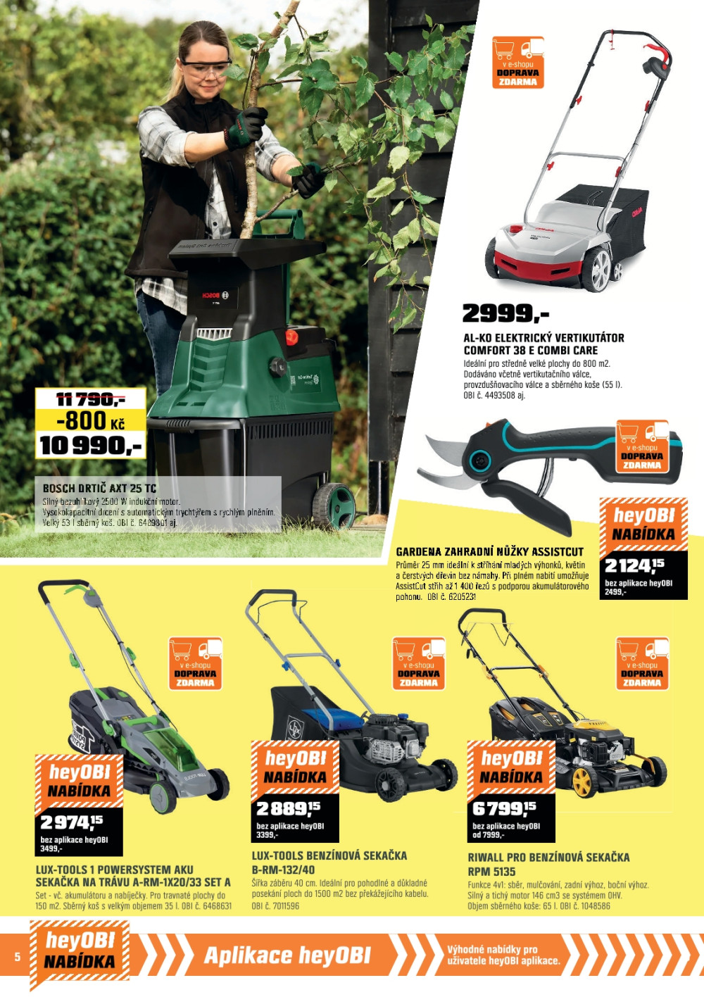 Leták OBI leták - strana 6