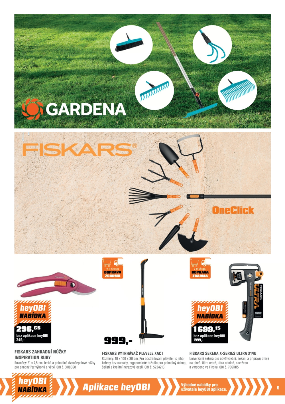 Leták OBI leták - strana 7