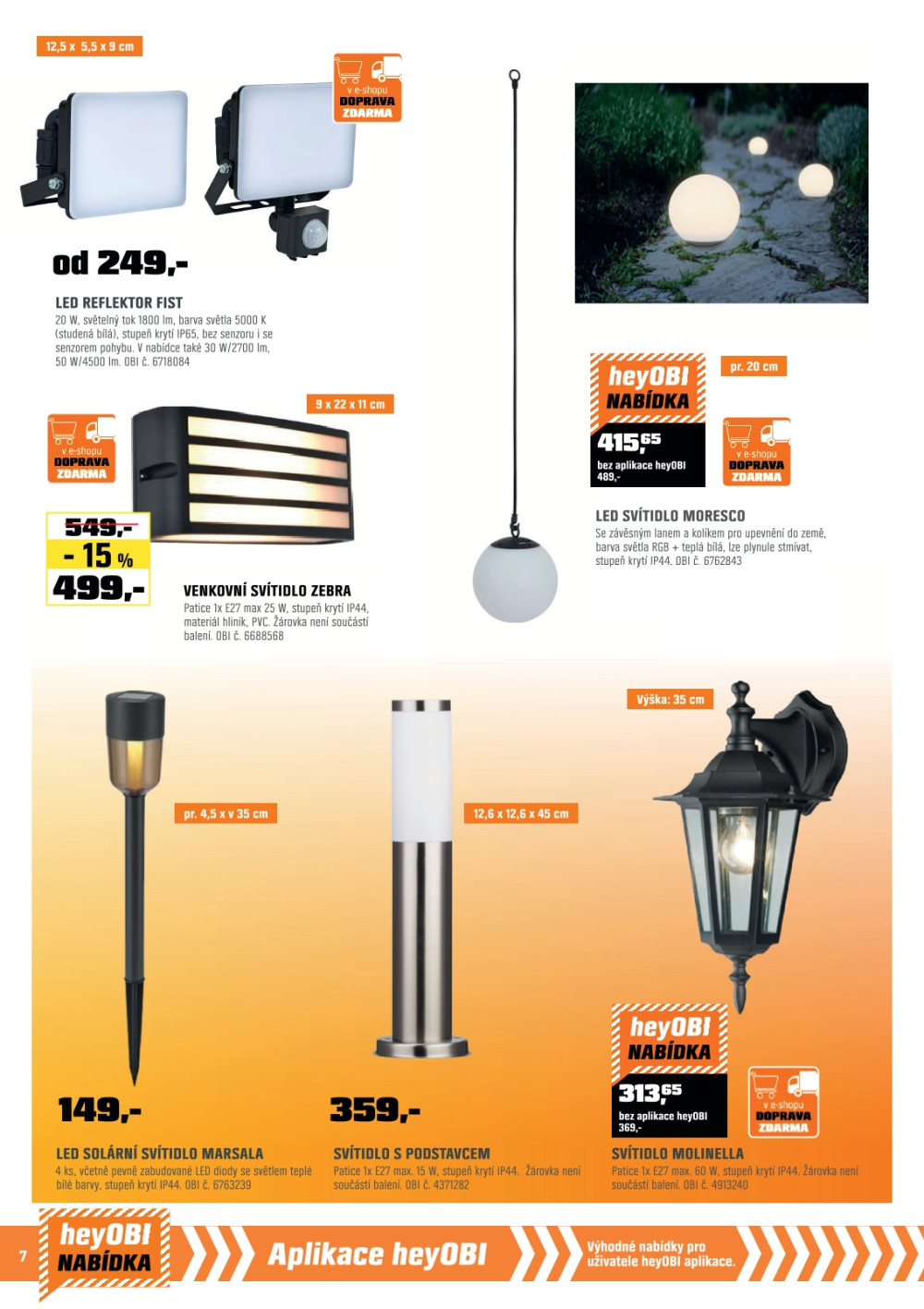 Leták OBI leták - strana 8