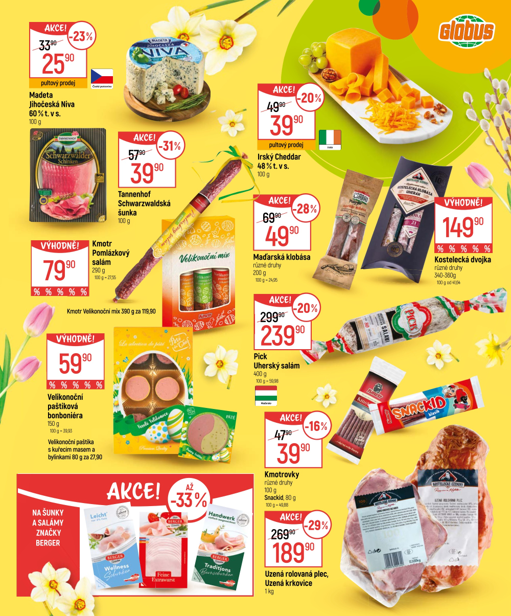 Leták Globus leták - Veselé Velikonoce - strana 13