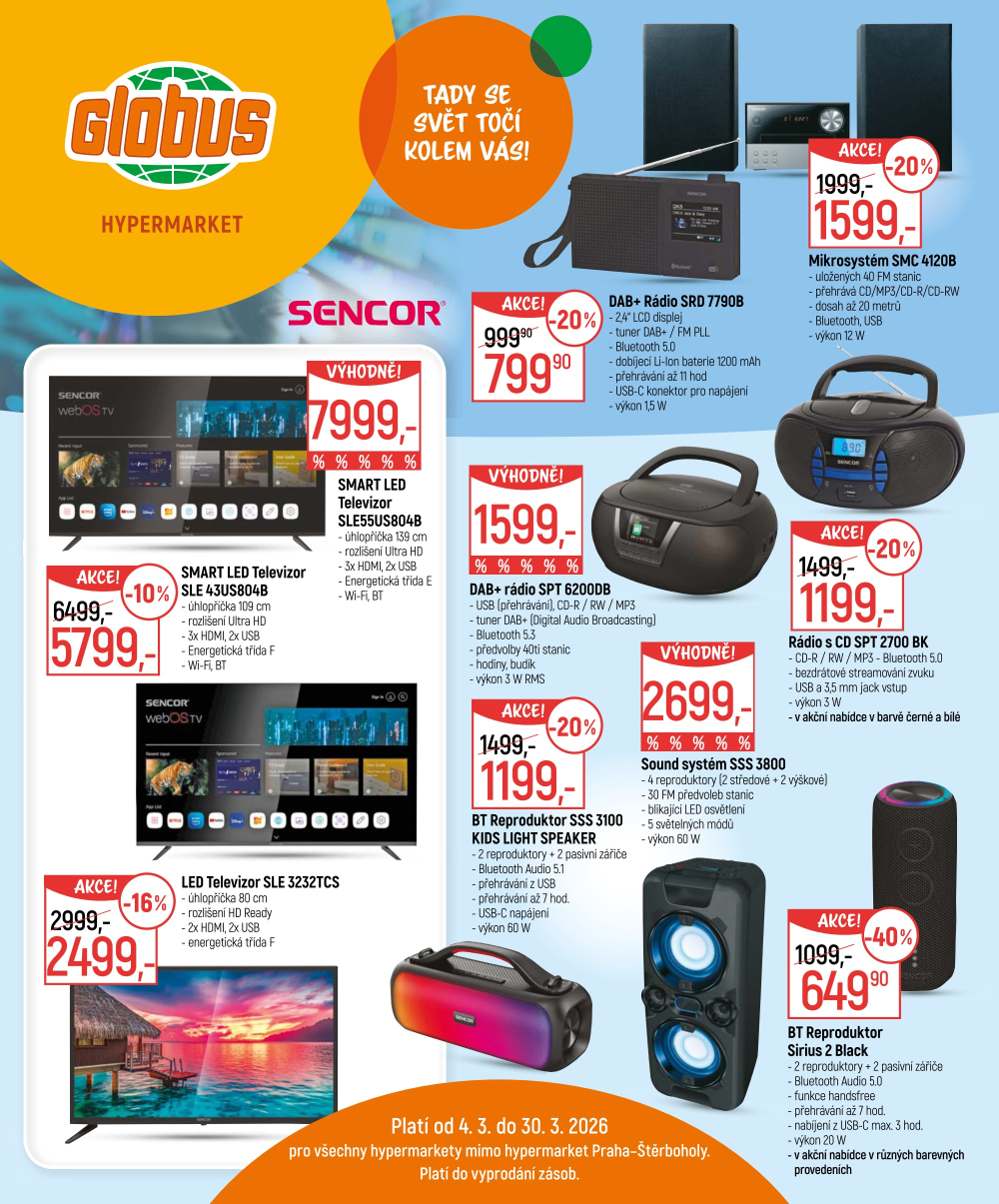 Leták Globus leták - Elektro - strana 1