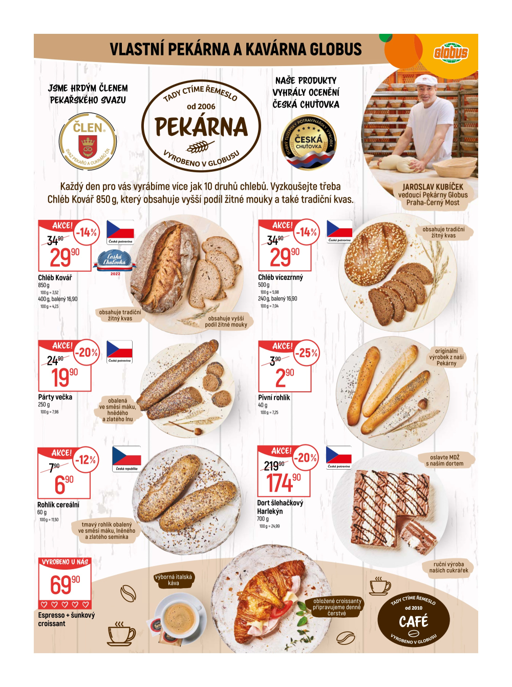 Leták Globus leták Praha - Černý Most - strana 6